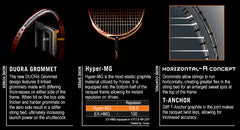 Yonex Duora Z-Strike Badminton Racket – Racketsport Store